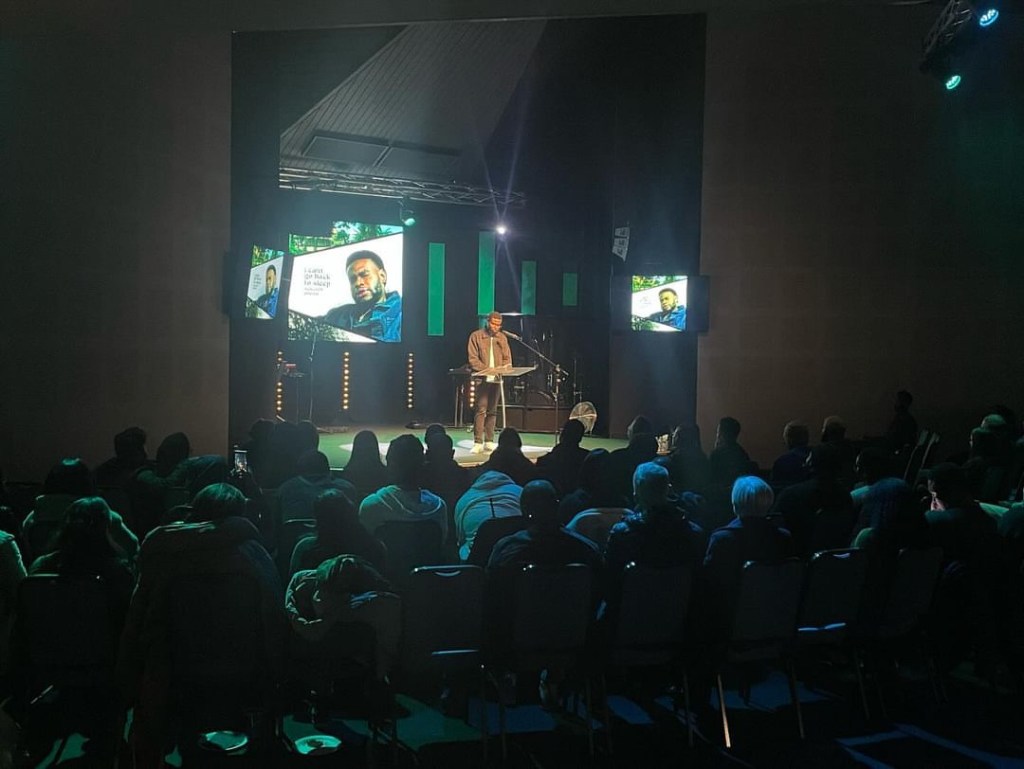 A photo from my book launch