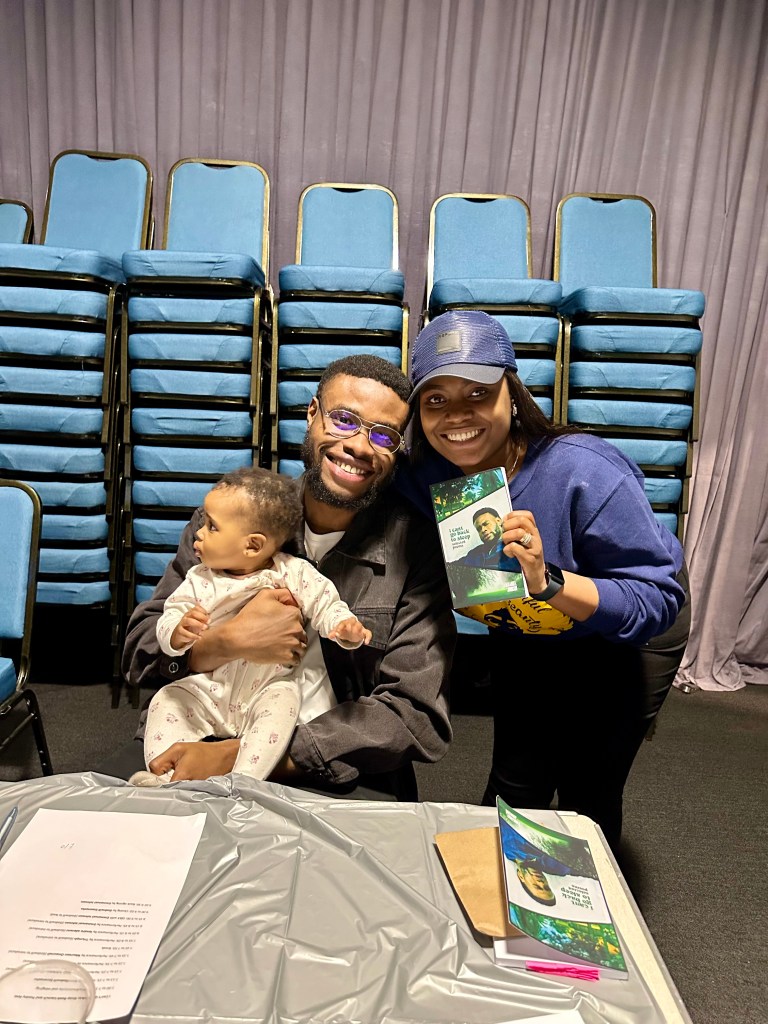 A photo from my book launch